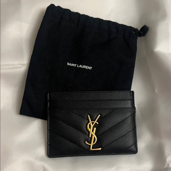 Yves Saint Laurent Card Holder - Picture 1 of 4